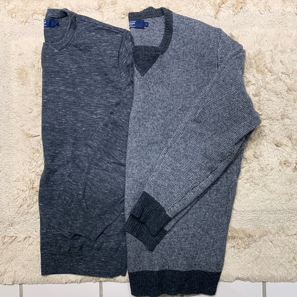 Pair of 2 Size Large J Crew Sweaters